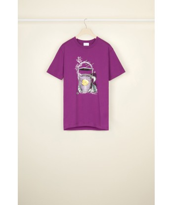 Boca Illustration T-Shirt - Anemone destockage