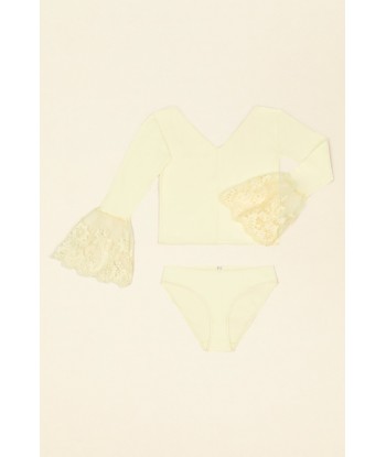 BASERANGE COLLABORATION LACE SET - Popcorn online