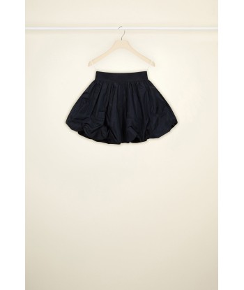 Mini bloomer belted skirt in eco-friendly faille pas cheres