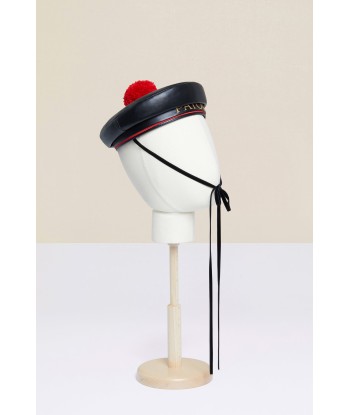 Faux leather sailor hat vous aussi creer 