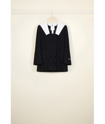 Sailor collar cotton tweed jacket Le MVP de beaucoup