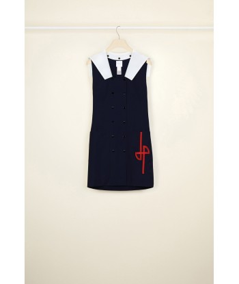 Sailor summer wool dress solde