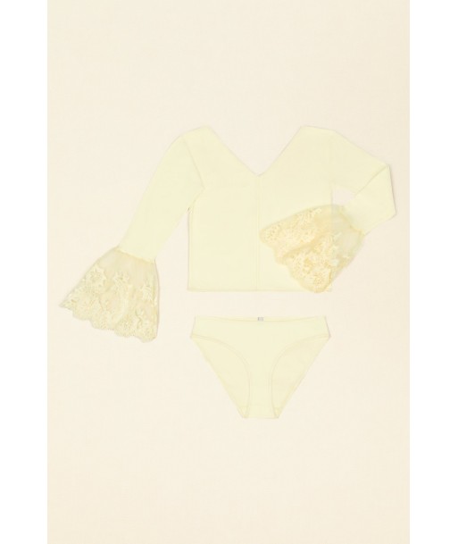 BASERANGE COLLABORATION LACE SET - Popcorn destockage