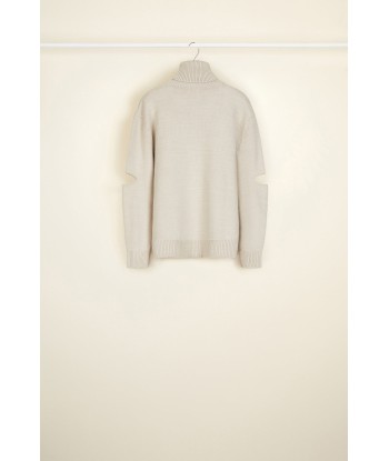 Oversized cut-out Patou jumper Pour