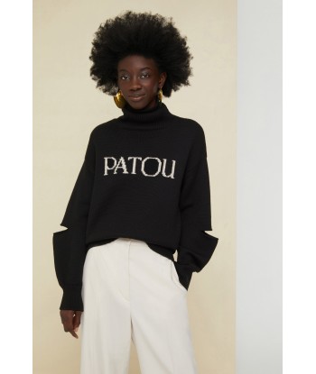 Oversized cut-out Patou jumper en stock