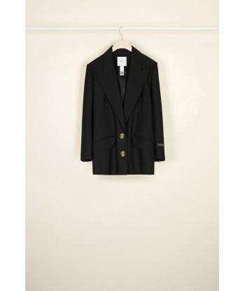 Jewellery button wool jacket en ligne