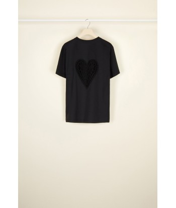 Heart cut-out organic cotton tee 2 - 3 jours ouvrés.