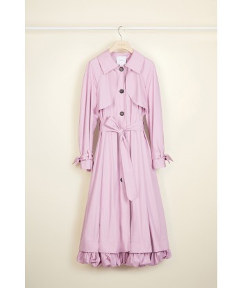 Cotton gabardine trench coat votre