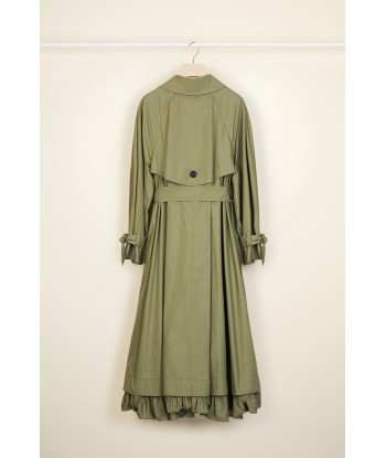 Cotton gabardine trench coat meilleur choix