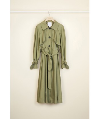 Cotton gabardine trench coat meilleur choix