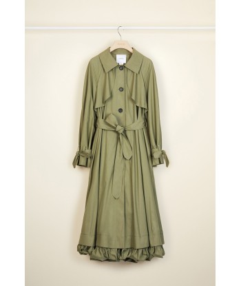 Cotton gabardine trench coat meilleur choix